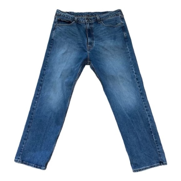 Levi's Other - Levi's 505 Men's Zipper Fly Straight Leg Relaxed Fit Jeans Size 38" x 29" GUC